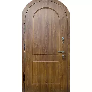 Арочная дверь в загородный дом
